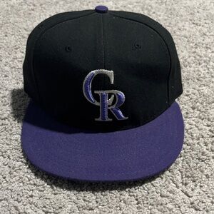 New Era Black Fitted 59FIFTY Cap (Size 7)